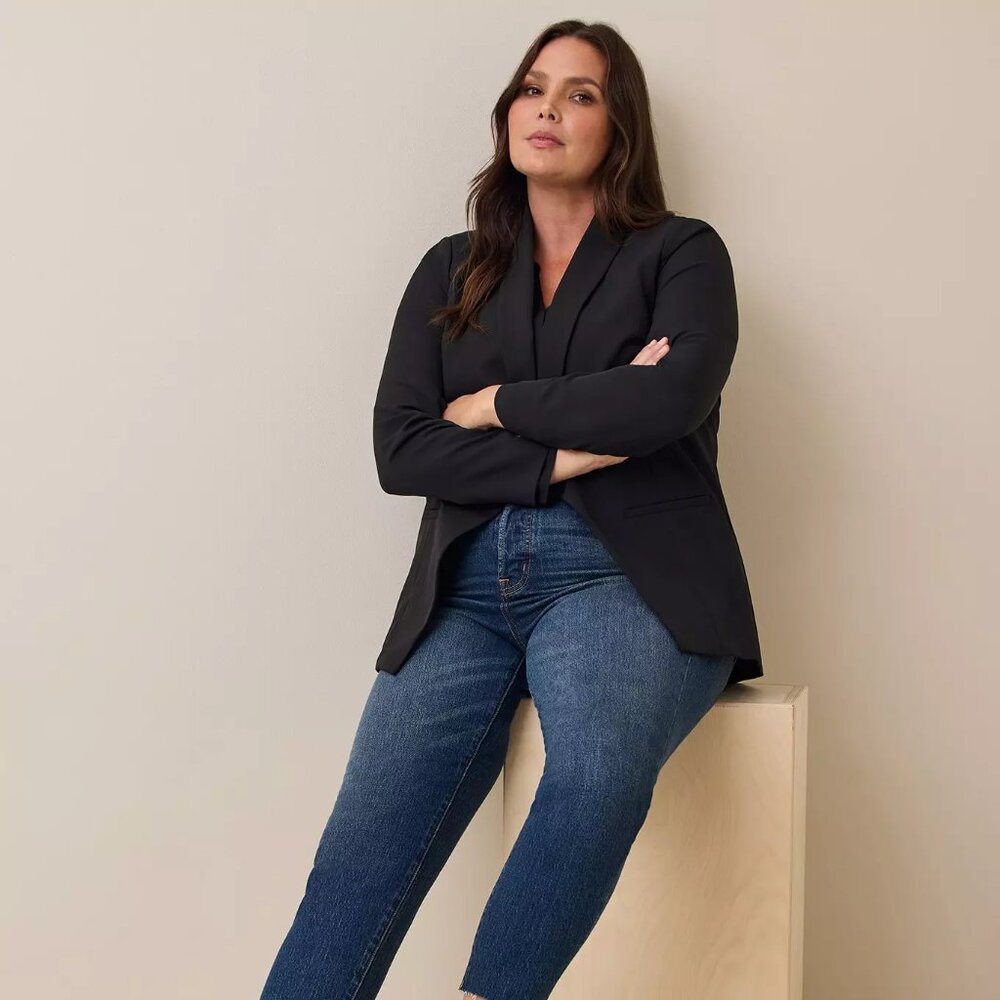 Black Torrid Blazer, Size 0